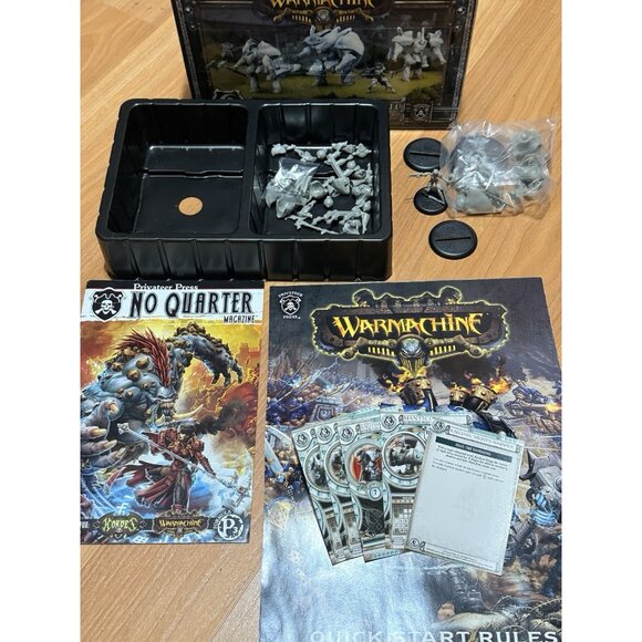 Privateer Press Warmachine Mk II Scyra Retribution of Scyrah Battlegro FOR PARTS - Picture 1 of 13